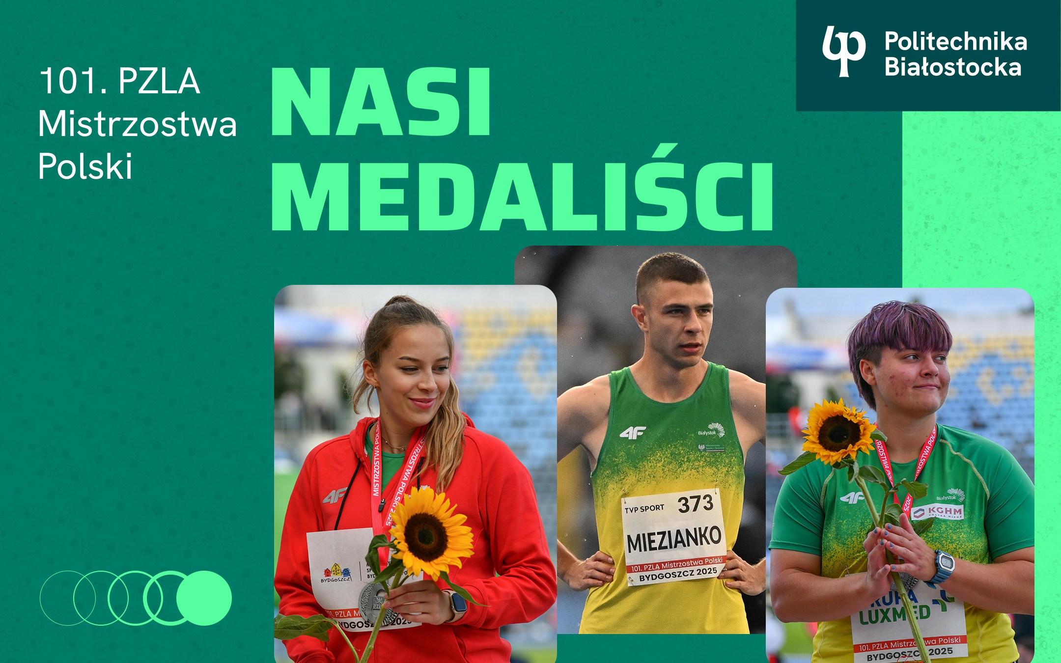 Gabriela Andrukonis, Zuzanna Maślana i Paweł Miezianko