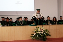 Prof. Janusz Krzysztof Kowal otrzymał tytuł Doktora Honoris Causa Politechniki Białostockiej. Uroczystość odbyła się 12 kwietnia 2018 r.
