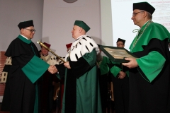 Prof. Janusz Krzysztof Kowal otrzymał tytuł Doktora Honoris Causa Politechniki Białostockiej. Uroczystość odbyła się 12 kwietnia 2018 r.
