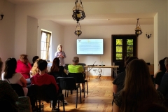 Szkolenie w ramach Uczelnianego Forum Dziekanatów Politechniki Białostockiej. 16 czerwca 2023 r. Hołny Mejera (podczas szkolenia)