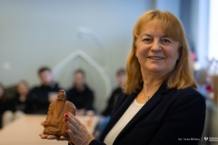 2026-01-20 FEM coffee with a professor Elżbieta Szymańska; photo by Iryna Mikhno BUT