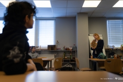 2026-01-20 FEM coffee with a professor Elżbieta Szymańska; photo by Iryna Mikhno BUT