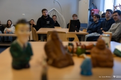 2026-01-20 FEM coffee with a professor Elżbieta Szymańska; photo by Iryna Mikhno BUT