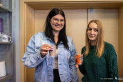 2026-01-20 FEM coffee with a professor Elżbieta Szymańska; photo by Iryna Mikhno BUT