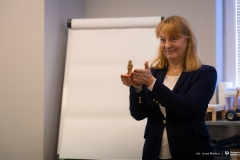 2026-01-20 FEM coffee with a professor Elżbieta Szymańska; photo by Iryna Mikhno BUT