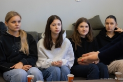 2026-01-20 FEM coffee with a professor Elżbieta Szymańska; photo by Iryna Mikhno BUT