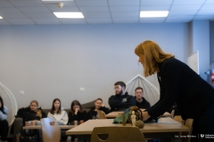 2026-01-20 FEM coffee with a professor Elżbieta Szymańska; photo by Iryna Mikhno BUT