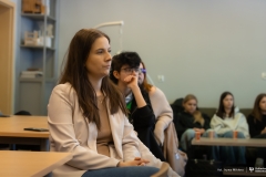 2026-01-20 FEM coffee with a professor Elżbieta Szymańska; photo by Iryna Mikhno BUT