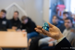 2026-01-20 FEM coffee with a professor Elżbieta Szymańska; photo by Iryna Mikhno BUT