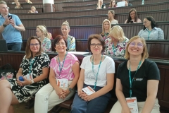 Przewodniczące UFD, od lewej: Katarzyna Rynkowska - UG, Wioletta Braun - PG,  Anna Stoczkiewicz - PW, Wioletta Obidzińska - PB