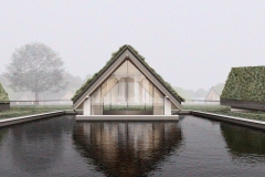 Projekt Muzejon. Muzeum Pamięci Romów - wizualizacja. Autor: Tomasz Łaszczuk